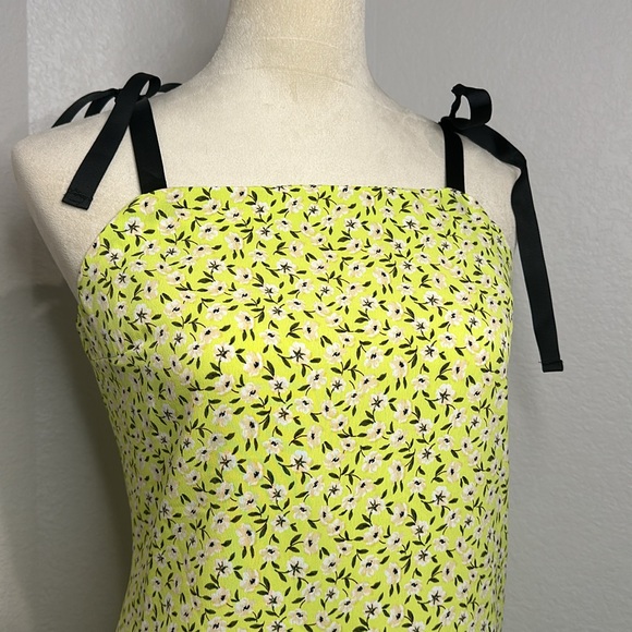 Topshop Floral Midi Dress Size 8 NWT - Picture 8 of 12